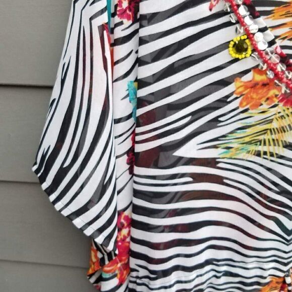 Arahant Sheer Beach Cover Top One Size Fits All - Picture 6 of 8